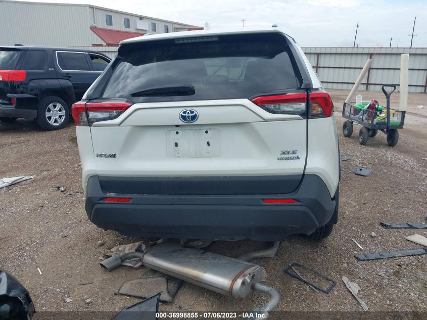 2022 TOYOTA RAV4 HYBRID XLE PREMIUM - 4T3B6RFV5NU075567