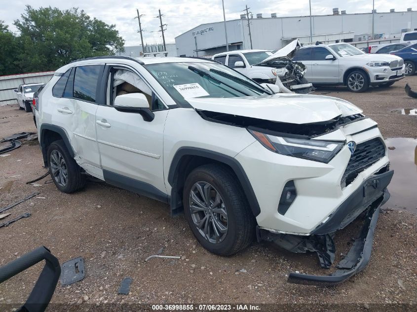 2022 TOYOTA RAV4 HYBRID XLE PREMIUM - 4T3B6RFV5NU075567