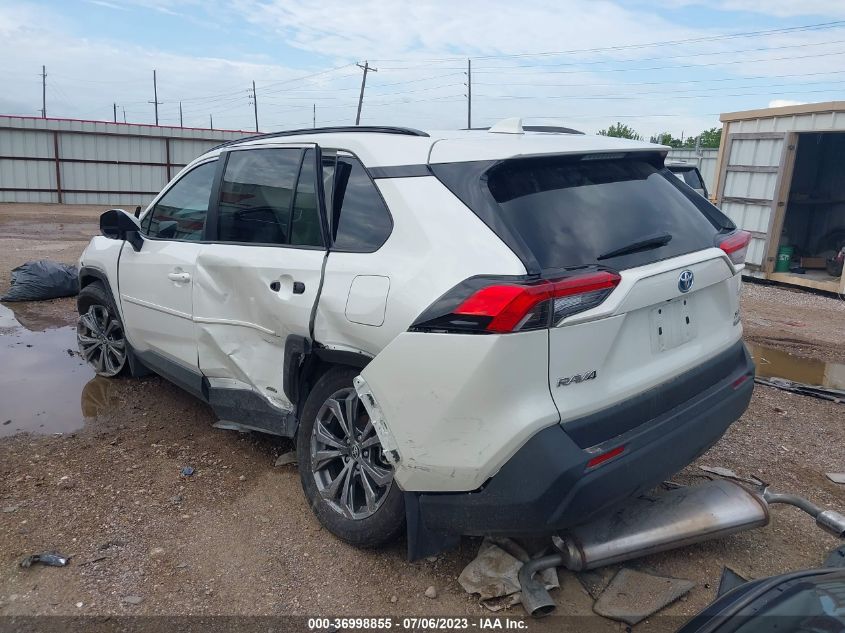 2022 TOYOTA RAV4 HYBRID XLE PREMIUM - 4T3B6RFV5NU075567