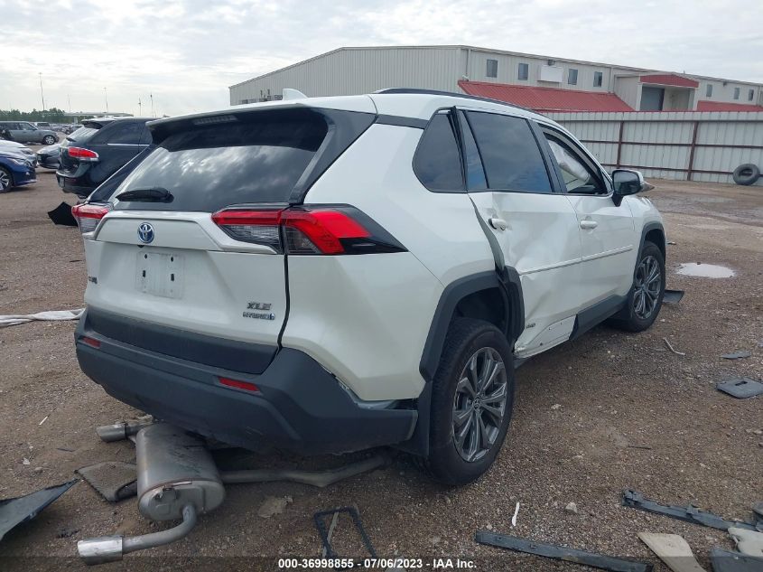 2022 TOYOTA RAV4 HYBRID XLE PREMIUM - 4T3B6RFV5NU075567