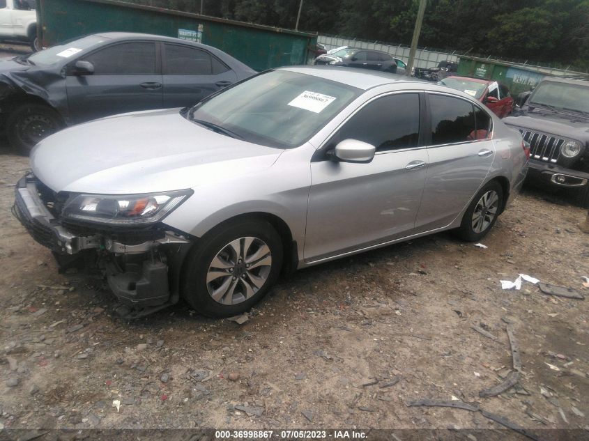 2014 HONDA ACCORD SEDAN LX - 1HGCR2F3XEA005192