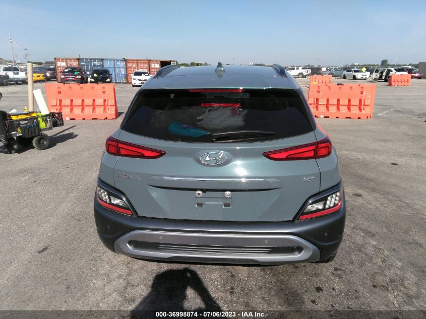 2022 HYUNDAI KONA LIMITED - KM8K53A32NU883616