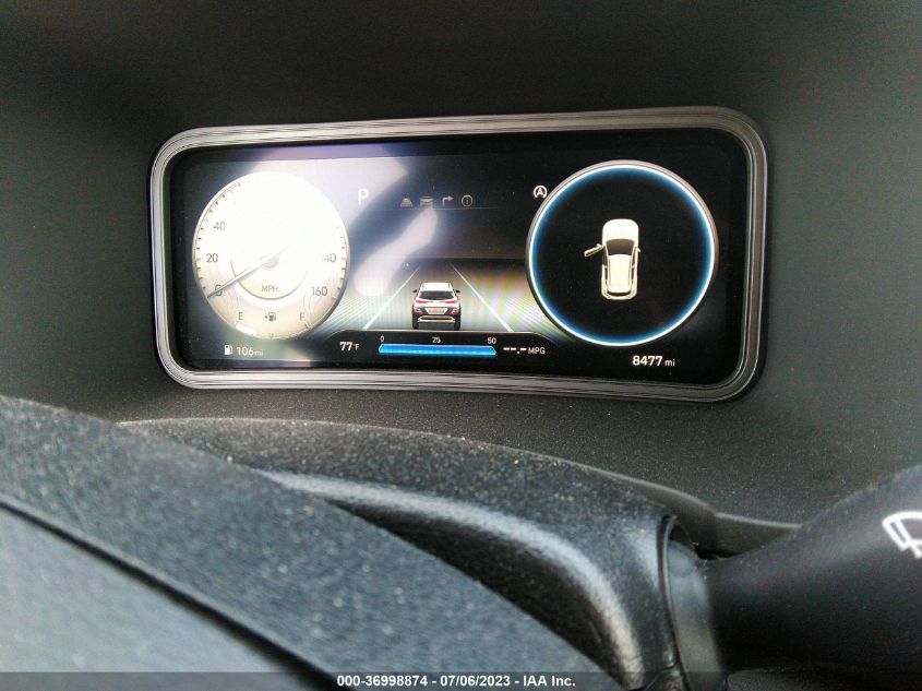 2022 HYUNDAI KONA LIMITED - KM8K53A32NU883616