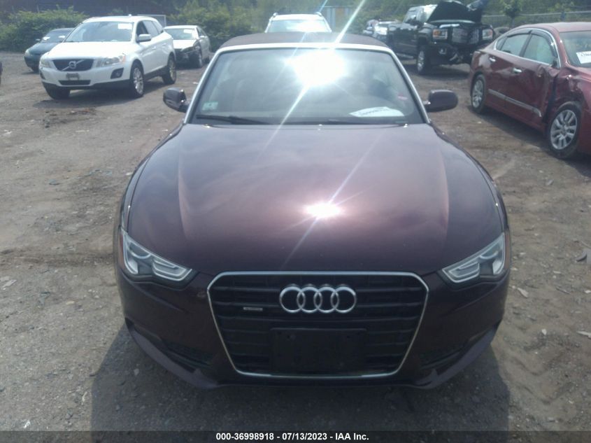 2014 AUDI A5 PREMIUM PLUS - WAULFAFH5EN008729