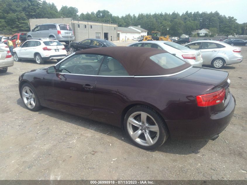 2014 AUDI A5 PREMIUM PLUS - WAULFAFH5EN008729