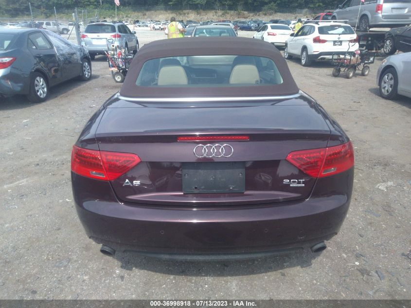 2014 AUDI A5 PREMIUM PLUS - WAULFAFH5EN008729