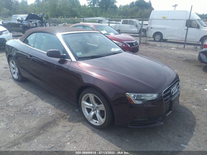 2014 AUDI A5 PREMIUM PLUS - WAULFAFH5EN008729