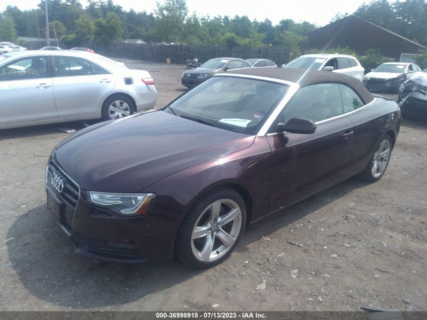 2014 AUDI A5 PREMIUM PLUS - WAULFAFH5EN008729
