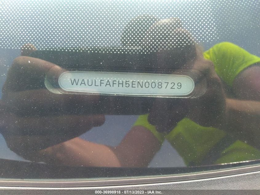 2014 AUDI A5 PREMIUM PLUS - WAULFAFH5EN008729