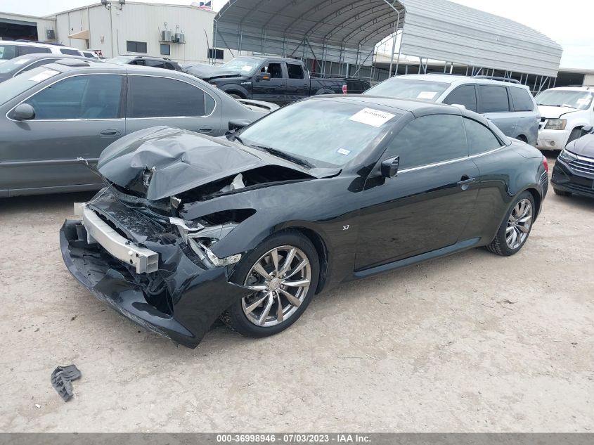 2015 INFINITI Q60 CONVERTIBLE JN1CV6FE1FM810472