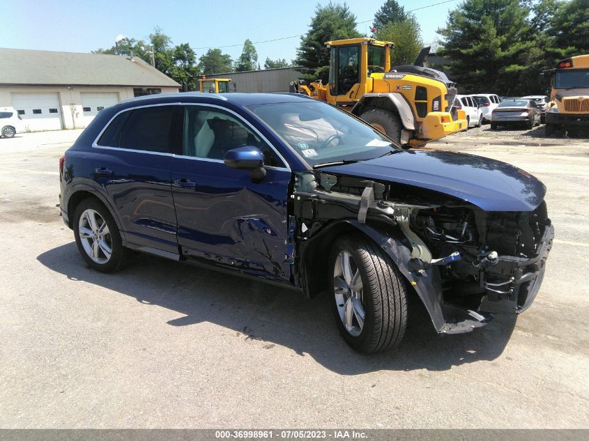 2021 AUDI Q3 S LINE PREMIUM - WA1DECF33M1108855