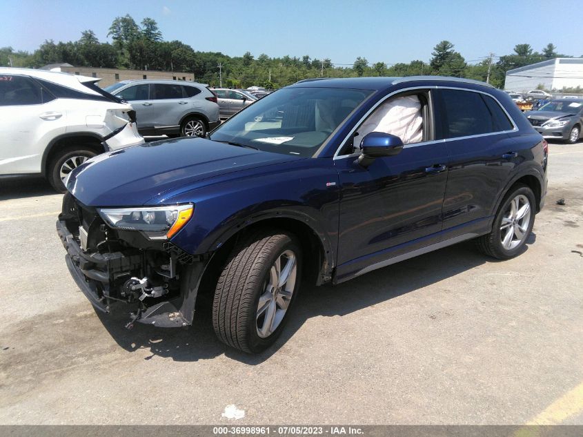 2021 AUDI Q3 S LINE PREMIUM - WA1DECF33M1108855