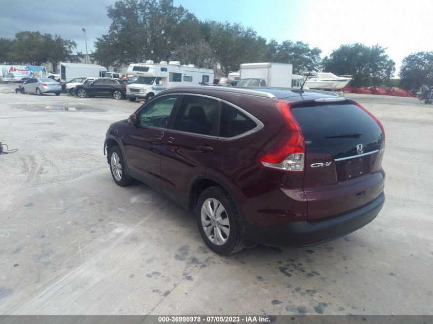 2014 HONDA CR-V EX-L - 5J6RM4H78EL016273