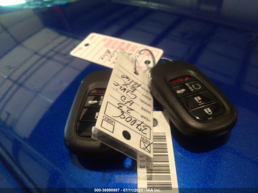 VIN 2HGFE1F79PH300777 2023 HONDA CIVIC SEDAN EX