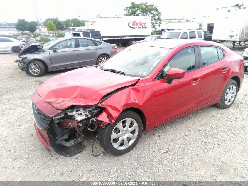 2016 MAZDA MAZDA3 I SPORT - 3MZBM1T72GM263039