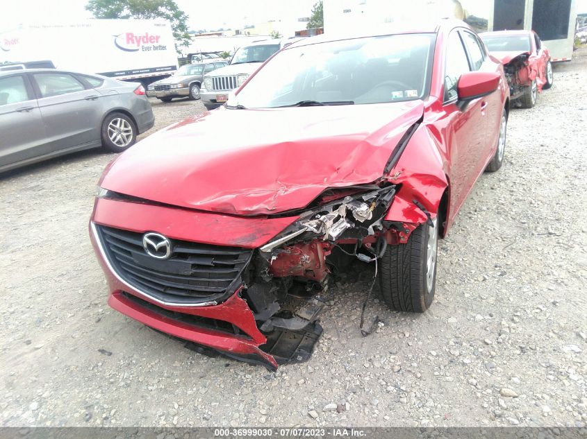 2016 MAZDA MAZDA3 I SPORT - 3MZBM1T72GM263039