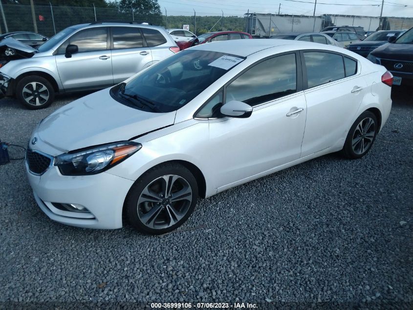 2014 KIA FORTE EX - KNAFX4A84E5092366