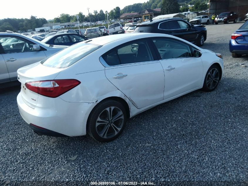 2014 KIA FORTE EX - KNAFX4A84E5092366
