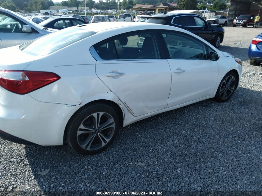 2014 KIA FORTE EX - KNAFX4A84E5092366