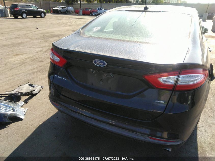 2016 FORD FUSION SE - 3FA6P0H74GR174774