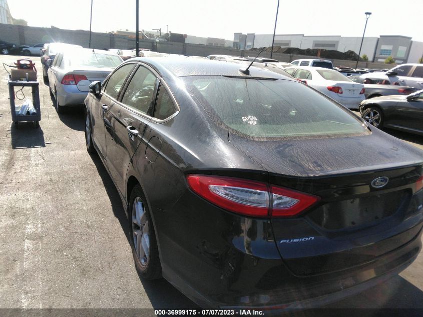 2016 FORD FUSION SE - 3FA6P0H74GR174774