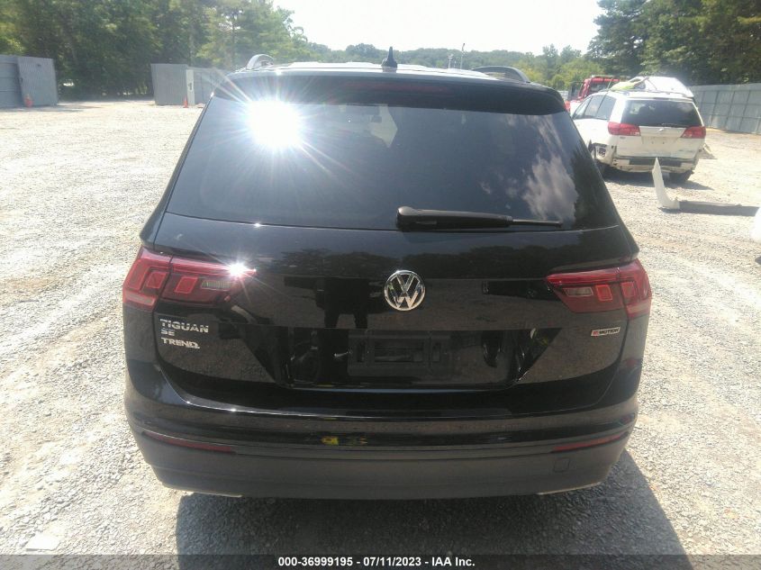 2019 VOLKSWAGEN TIGUAN SE/SEL/SEL R-LINE - 3VV2B7AX2KM021697