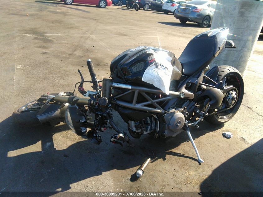 2012 DUCATI MONSTER 1110 ZDM1RARR7CB054751