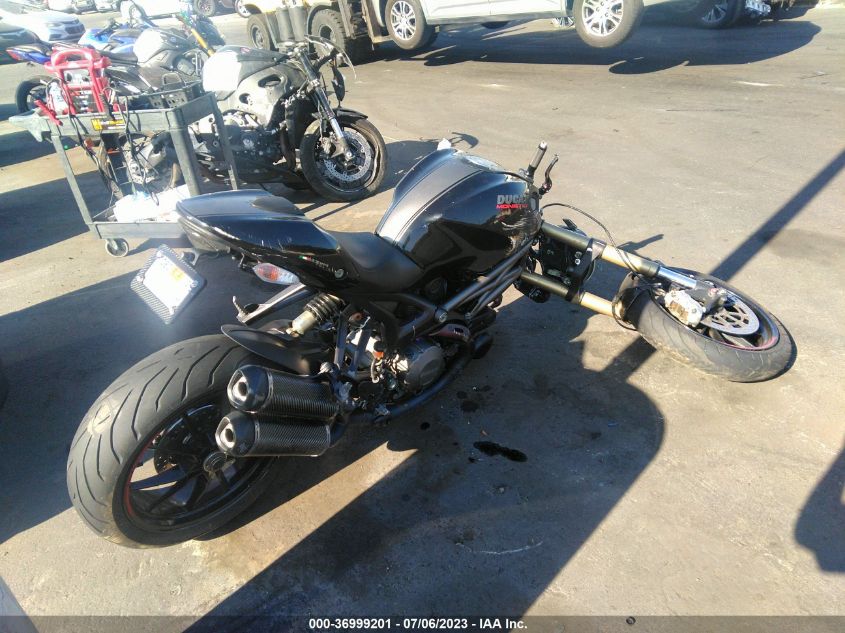 2012 DUCATI MONSTER 1110 ZDM1RARR7CB054751