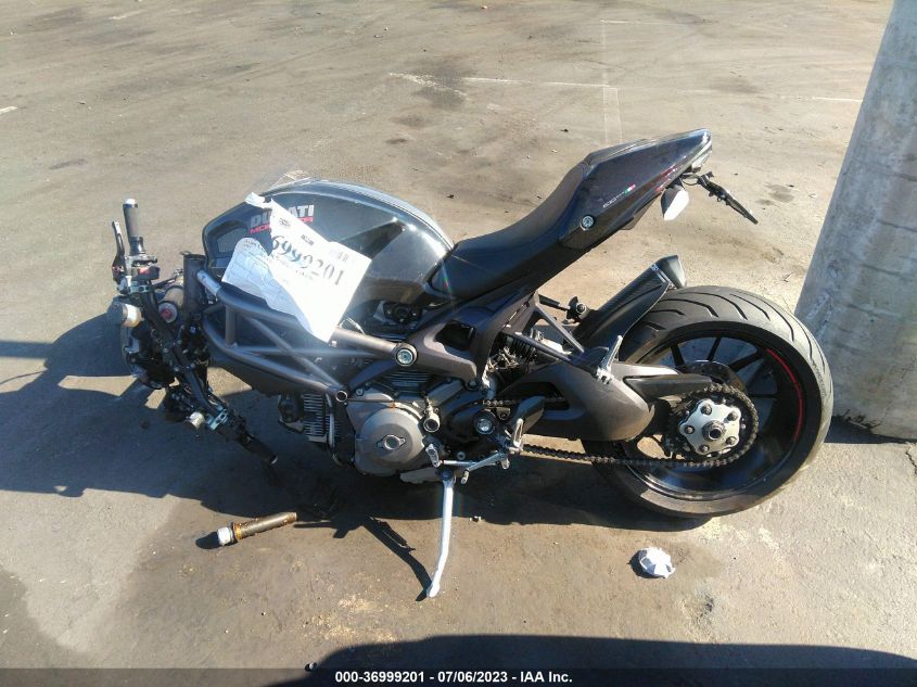 2012 DUCATI MONSTER 1110 ZDM1RARR7CB054751