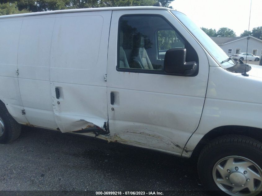 2013 FORD ECONOLINE CARGO VAN COMMERCIAL/RECREATIONAL 1FTNE1EW9DDA43227