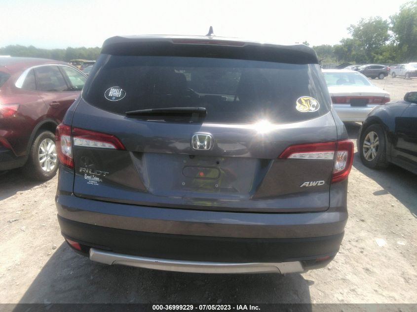 2021 HONDA PILOT EX-L - 5FNYF6H59MB077381