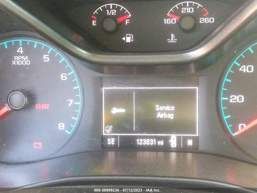 2017 CHEVROLET COLORADO 2WD WT - 1GCHSBEA3H1163113