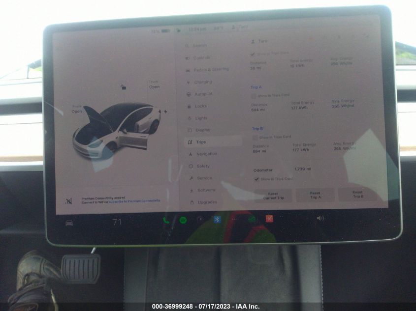 2023 TESLA MODEL 3 - 5YJ3E1EA4PF556748