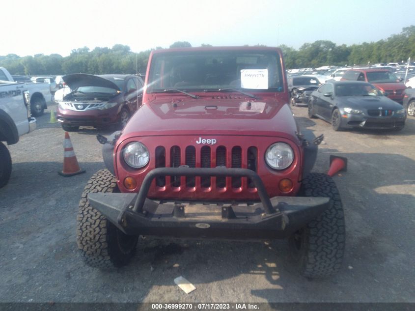 2013 JEEP WRANGLER UNLIMITED SPORT - 1C4BJWDG1DL600935