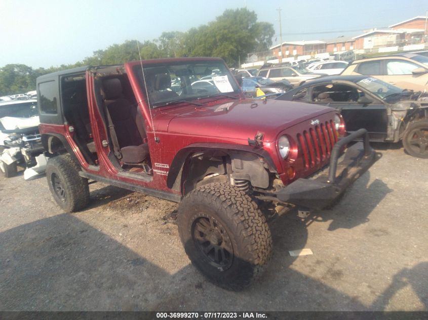2013 JEEP WRANGLER UNLIMITED SPORT - 1C4BJWDG1DL600935