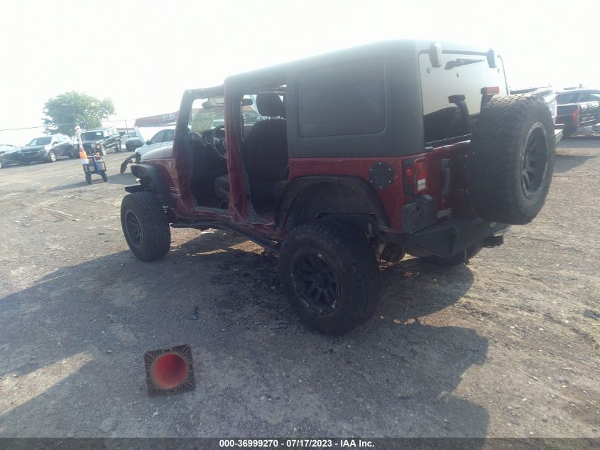 2013 JEEP WRANGLER UNLIMITED SPORT - 1C4BJWDG1DL600935