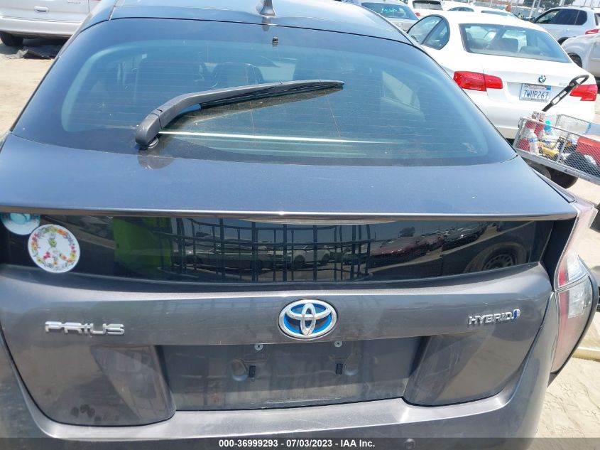 2018 TOYOTA PRIUS TWO/TWO ECO/THREE - JTDKARFU2J3054842