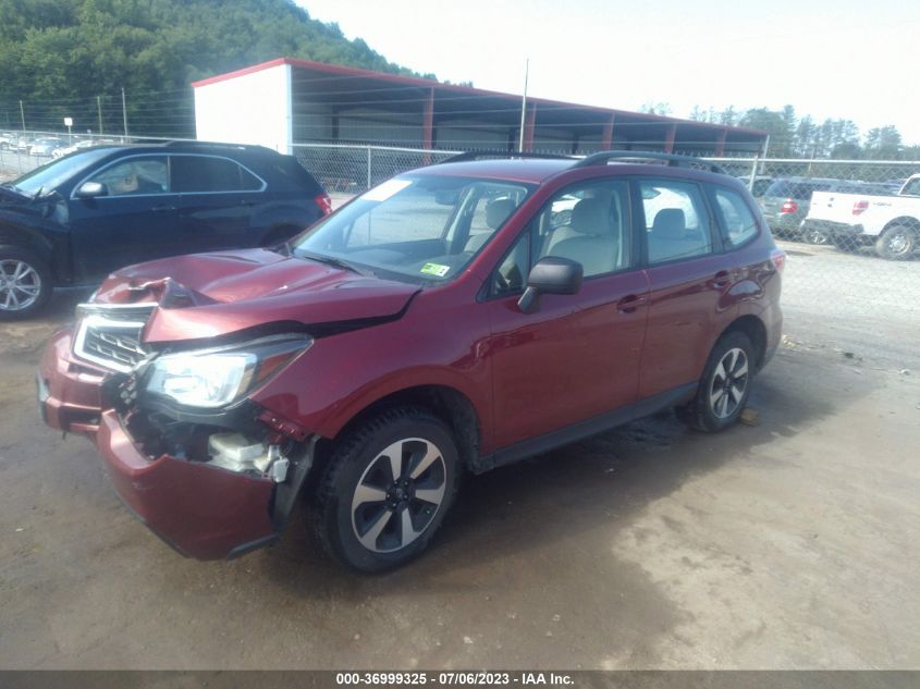 2017 SUBARU FORESTER - JF2SJABC3HH508755