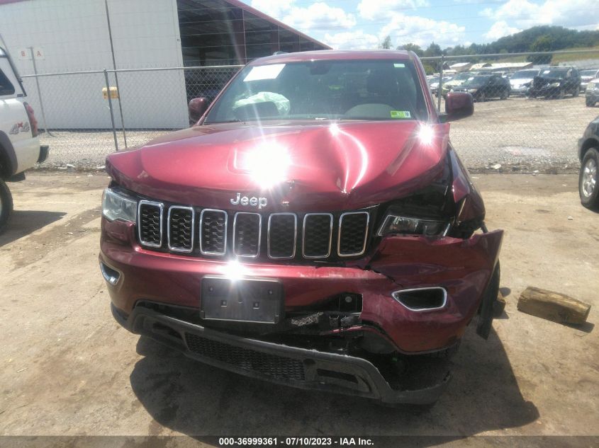 2017 JEEP GRAND CHEROKEE LAREDO - 1C4RJFAG4HC956689