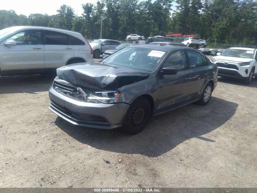 2015 VOLKSWAGEN JETTA SEDAN 2.0L S - 3VW2K7AJ3FM316790