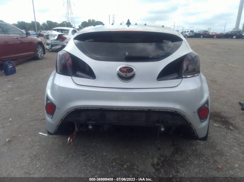 2017 HYUNDAI VELOSTER TURBO - KMHTC6AE3HU308622