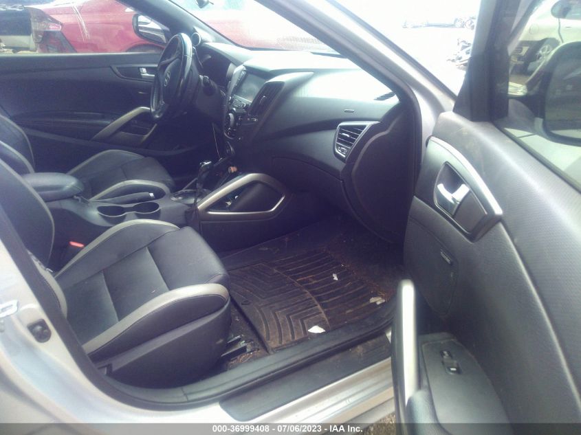 2017 HYUNDAI VELOSTER TURBO - KMHTC6AE3HU308622