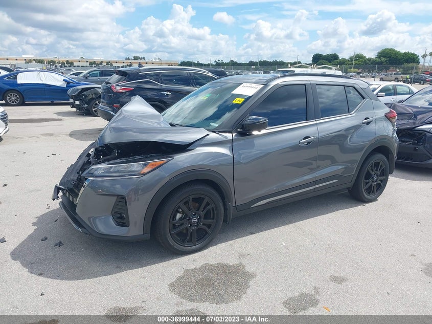 VIN 3N1CP5DV8PL477142 2023 NISSAN KICKS SR