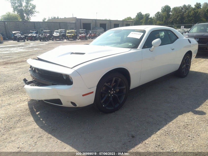 VIN 2C3CDZAG7NH258069 2022 DODGE CHALLENGER SXT