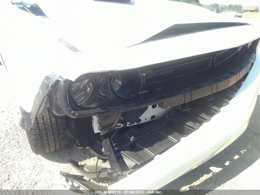 VIN 2C3CDZAG7NH258069 2022 DODGE CHALLENGER SXT