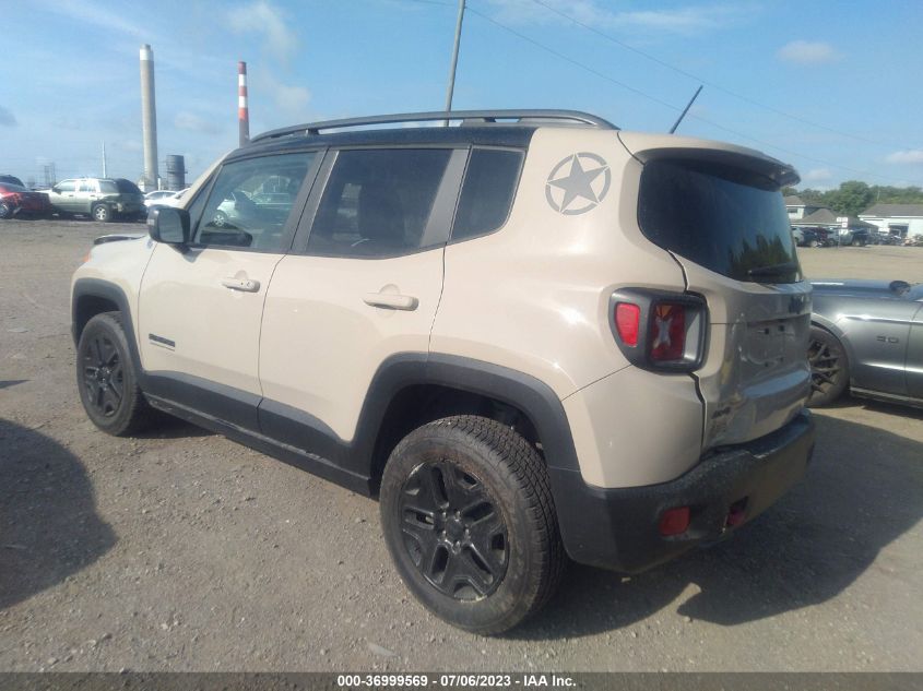 2017 JEEP RENEGADE DESERTHAWK - ZACCJBCB0HPE88472