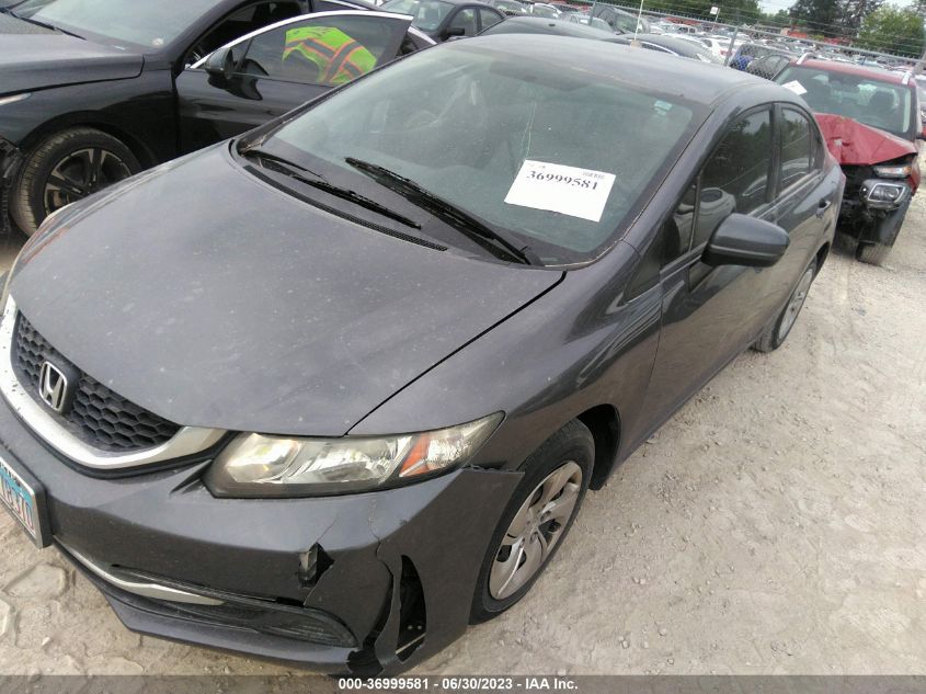 2015 HONDA CIVIC LX - 19XFB2F57FE101815