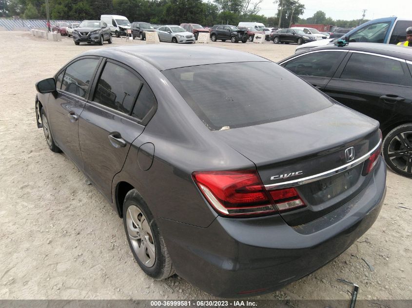 2015 HONDA CIVIC LX - 19XFB2F57FE101815