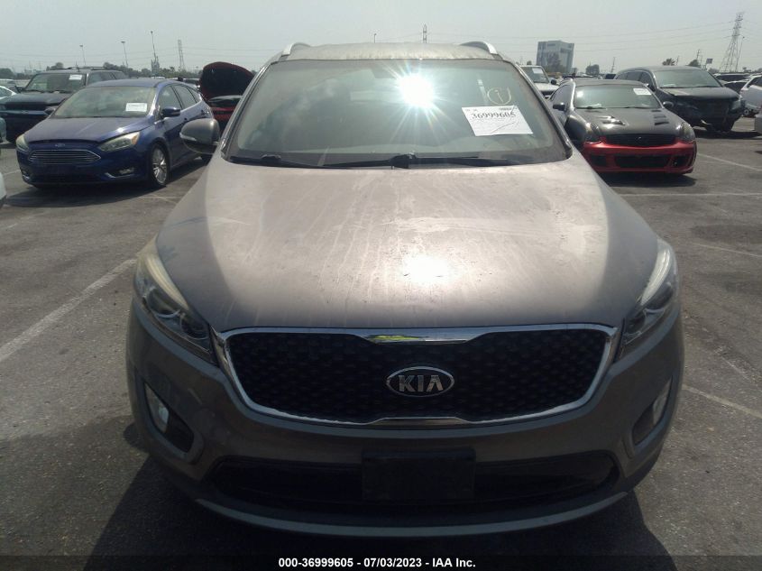 2016 KIA SORENTO EX - 5XYPH4A55GG106943