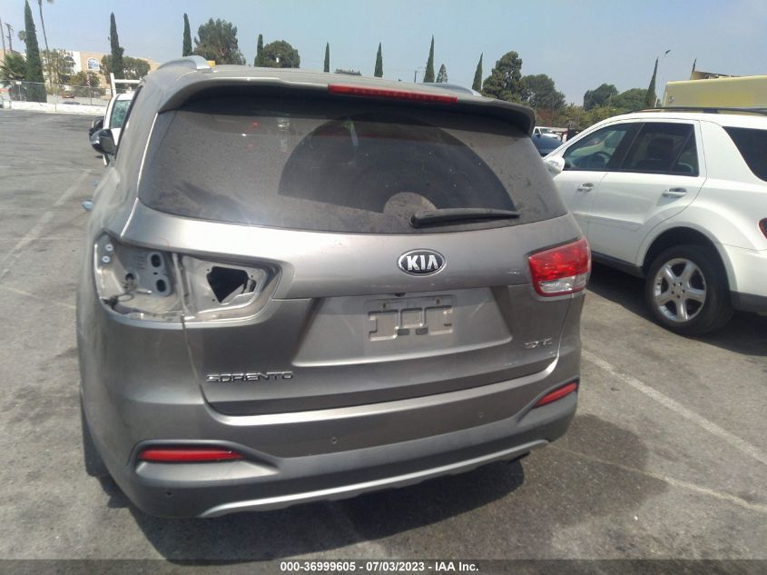 2016 KIA SORENTO EX - 5XYPH4A55GG106943